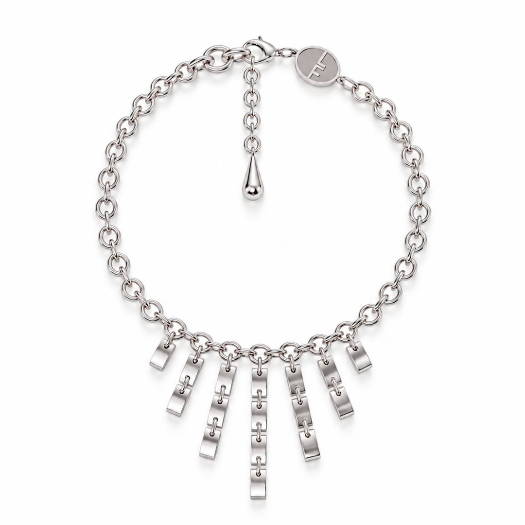 The Gatsby bracelet in solid silver