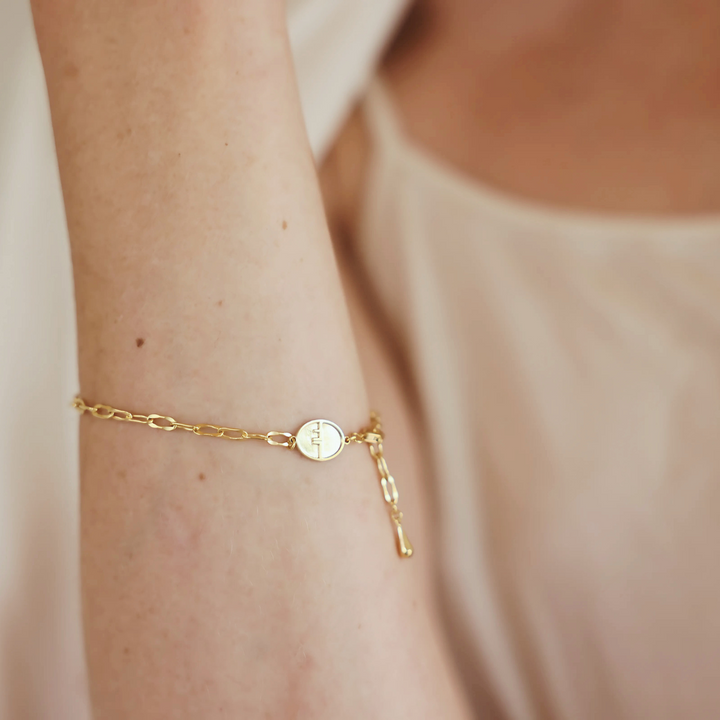 Bloom 18k gold vermeil bracelet