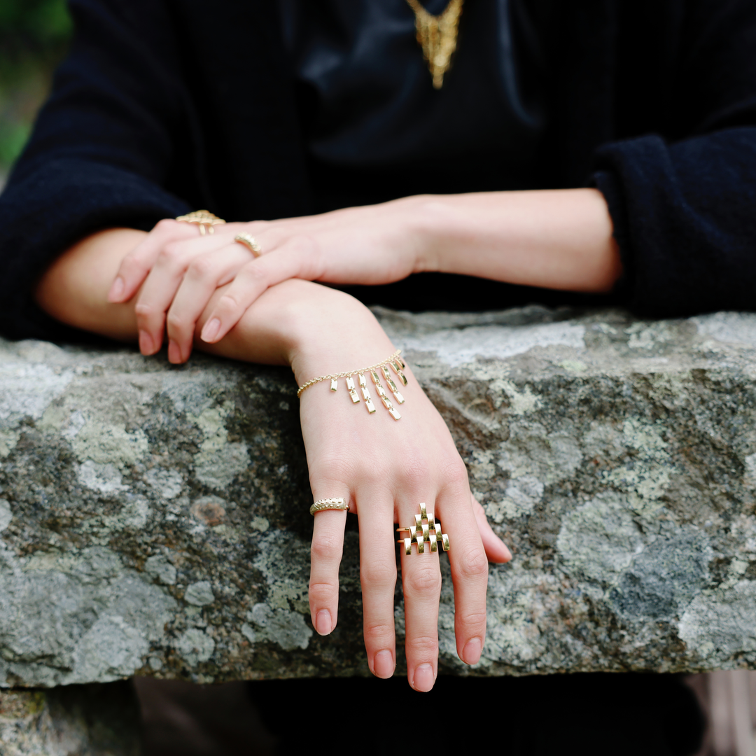 The Gatsby bracelet gold vermeil