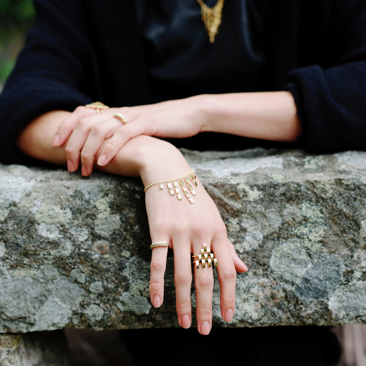 The Gatsby bracelet gold vermeil