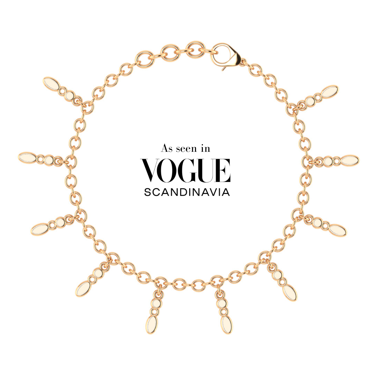 Amalei 18k gold vermeil bracelet