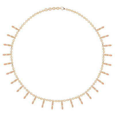 Amalei 18k gold necklace