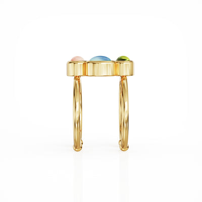 Bauble ring 18k gold