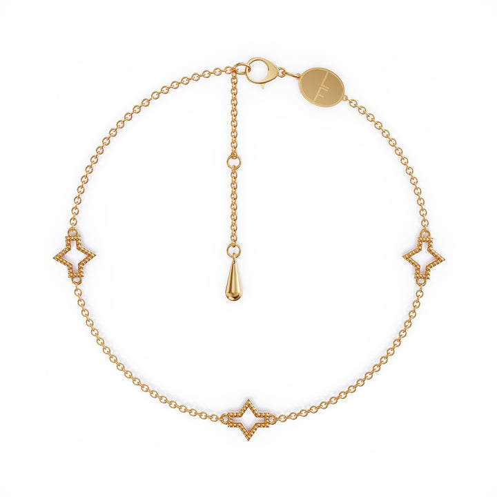 Starlite 18k gold vermeil bracelet