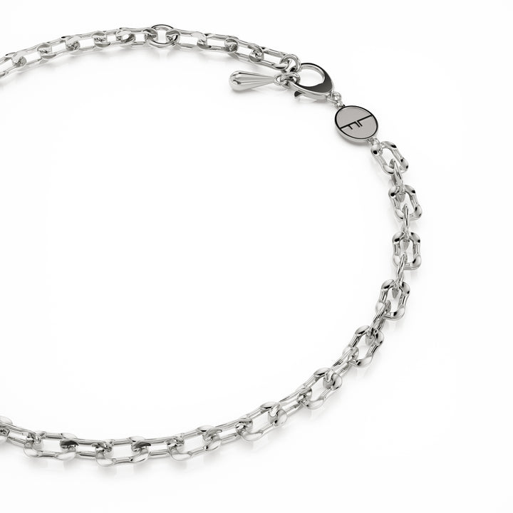 Bloom silver bracelet