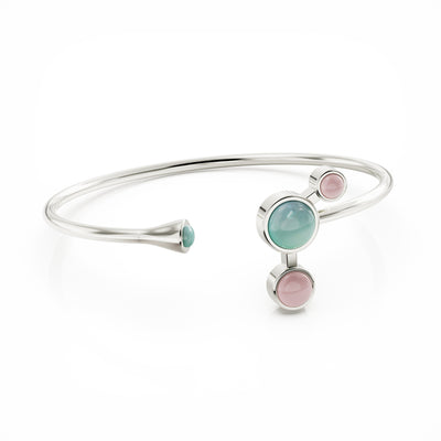 Aurora Bangle Sterling Silver
