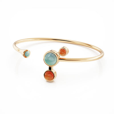 Aurora Bangle 18k Gold Vermeil