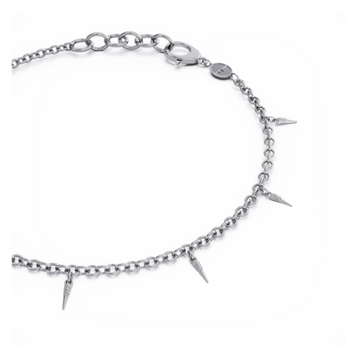 Horn bracelet Sterling silver