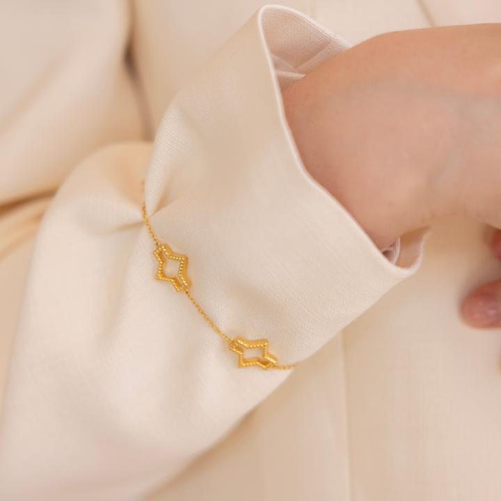 Starlite 18k gold vermeil bracelet
