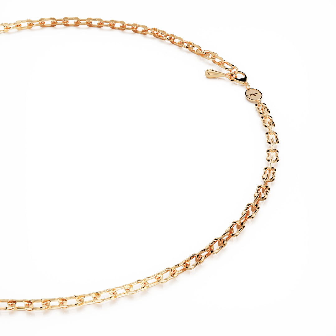 Bloom 18k gold vermeil necklace