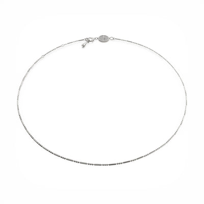 Daisy layering necklace solid silver