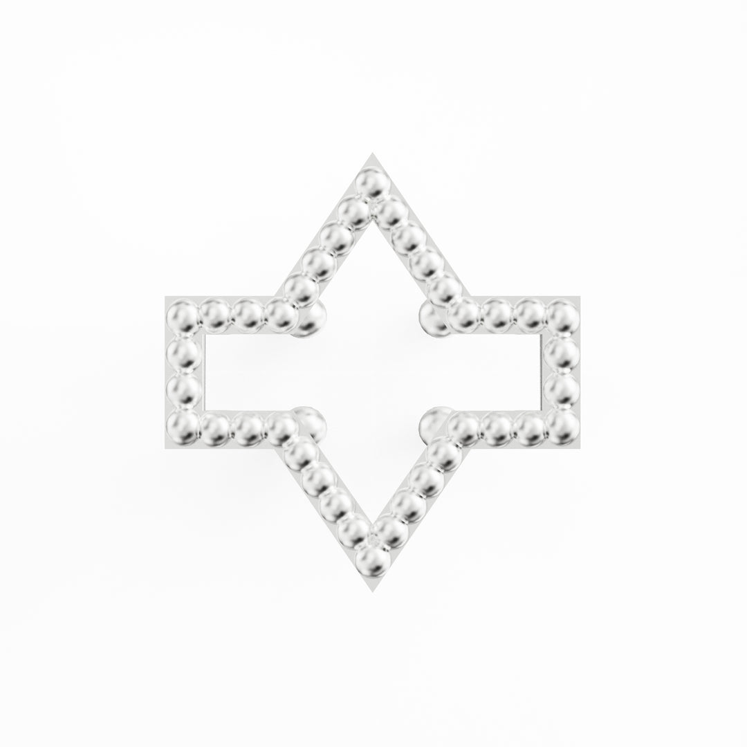 Starlite silver ring