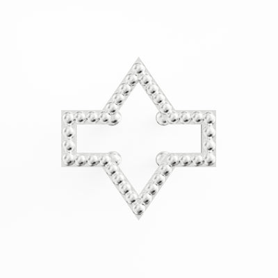 Starlite silver ring