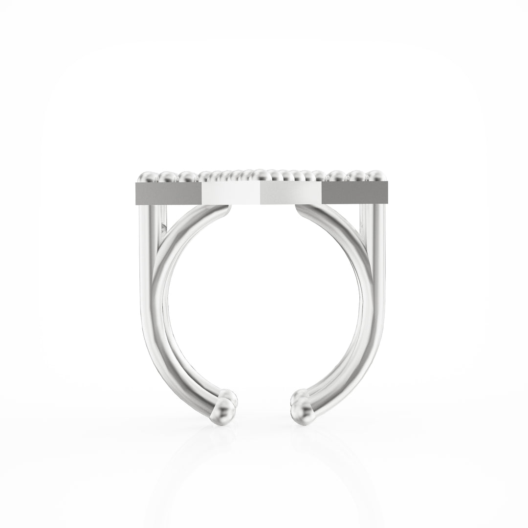 Starlite silver ring