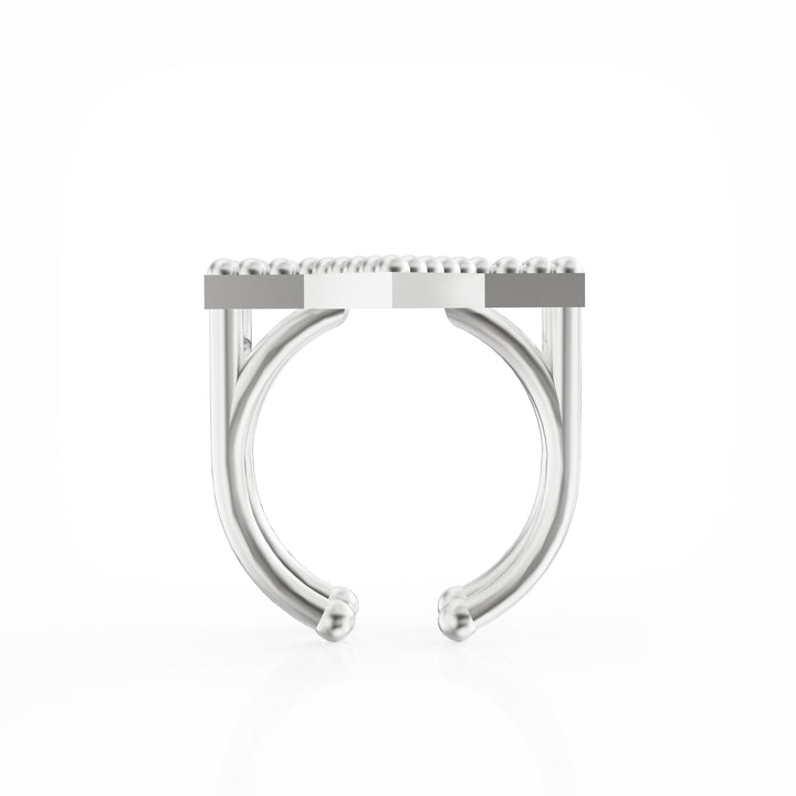 Starlite silver ring