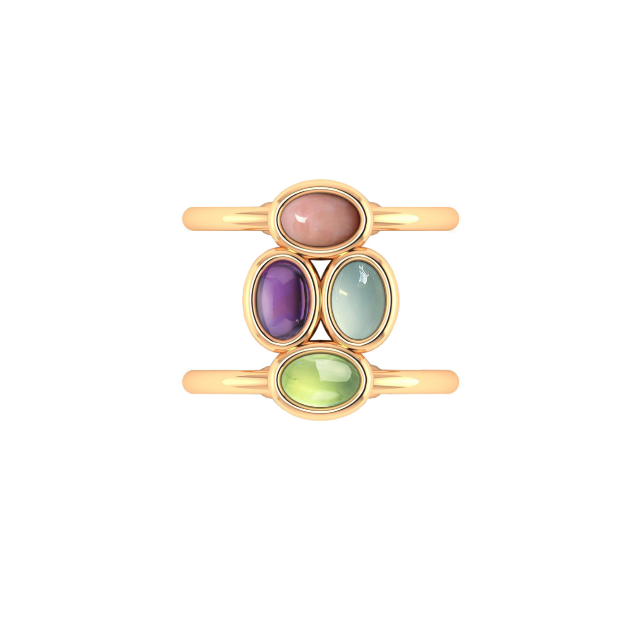 Bauble ring 18k gold