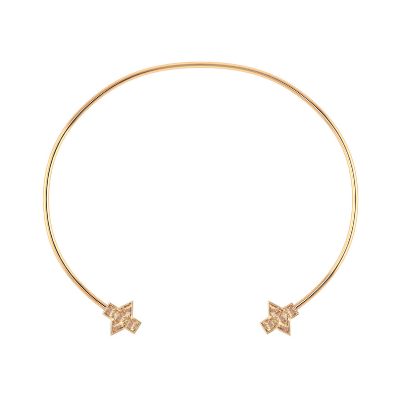 Star Necklace, 18k Gold