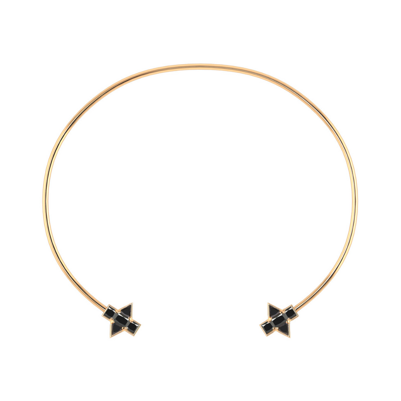 Star Necklace, 18k Gold